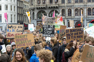 Thousands of school pupils take part in second march against climate change