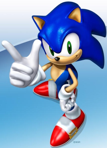 Sonic on Pues Hoy Quiero Hablaros De Sonic El Famoso Erizo De Sega Que