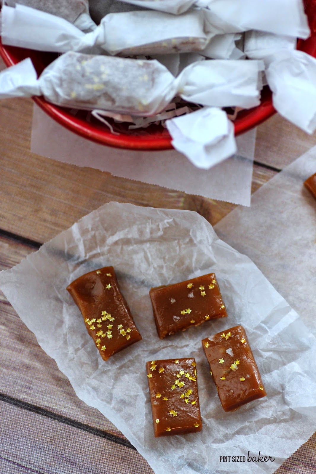 Easy Holiday Caramels 4 These easy Holiday Caramels are super easy to make and taste delicious! They are perfect for the holidays and make great gifts!