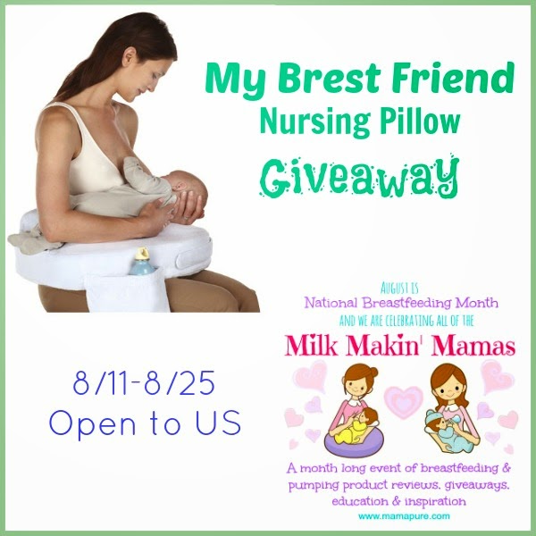 Latched On Mom Milk Makin' Mamas Giveaway! My Brest Friend Nursing Pillow