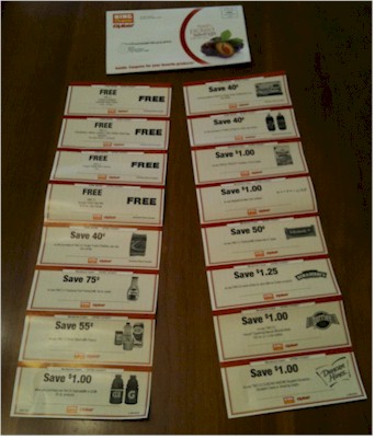 How do you get kroger coupons in the mail