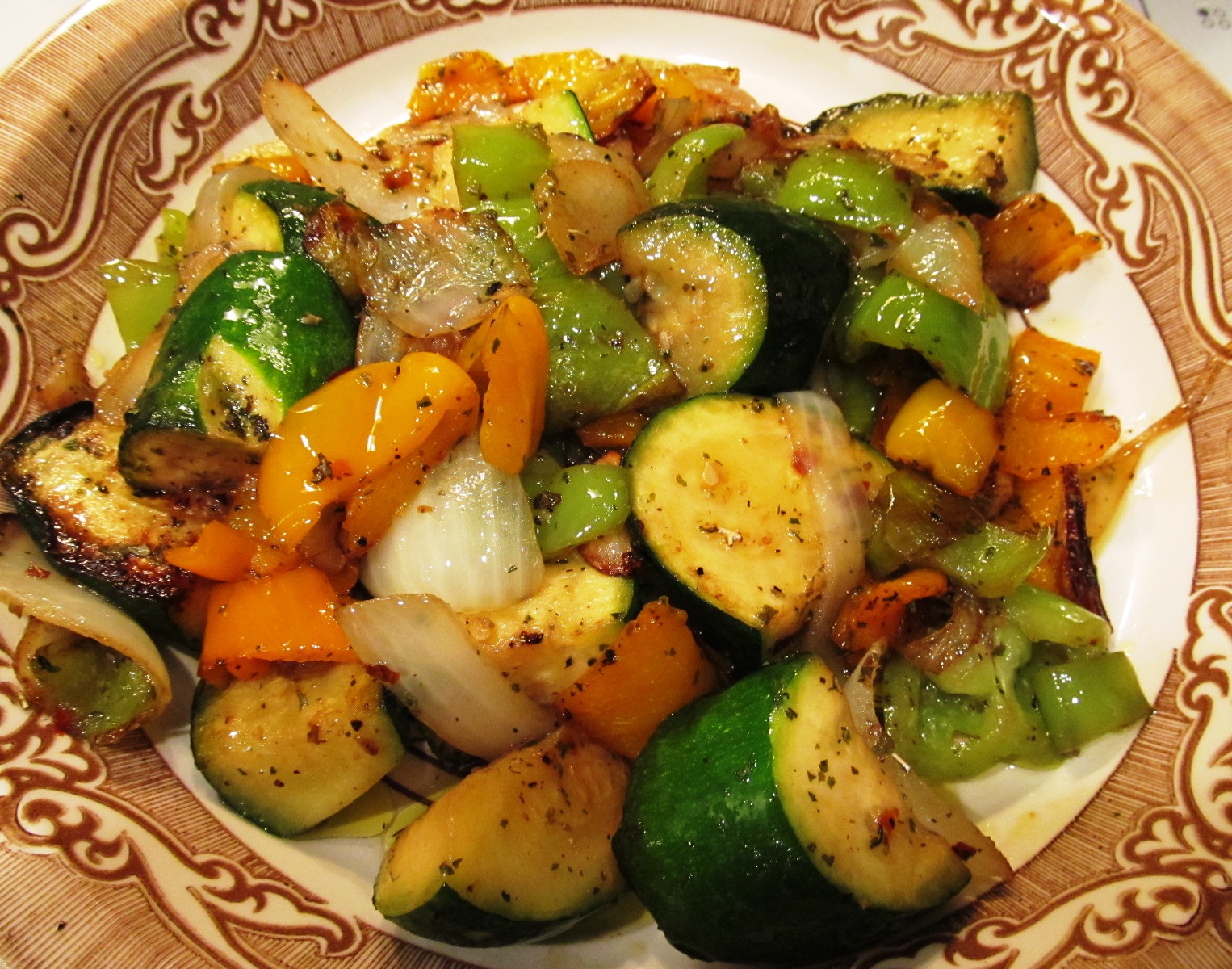 sauteed mixed vegetables