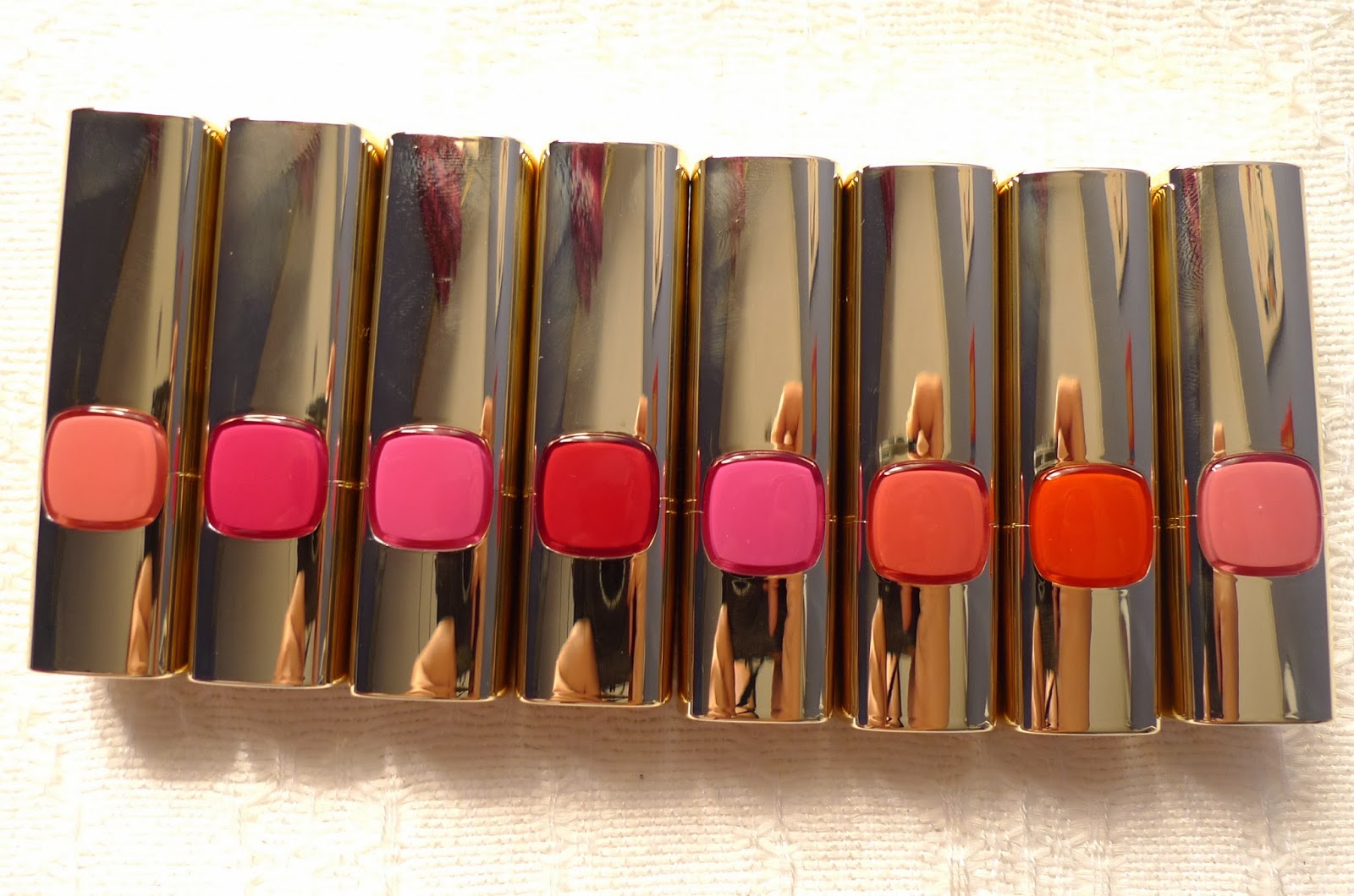 L'oreal Color Riche Le Rouge Lipsticks Review + Swatches.