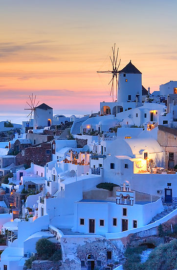 Aldeia Oia - Santorini - Grécia