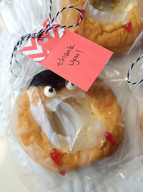 Donut Vampire Party Favors by Aly Dosdall