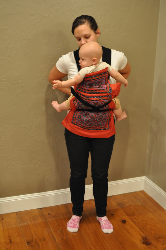 Dai Nyia PICTURES How to Wear a Hmong Baby Carrier