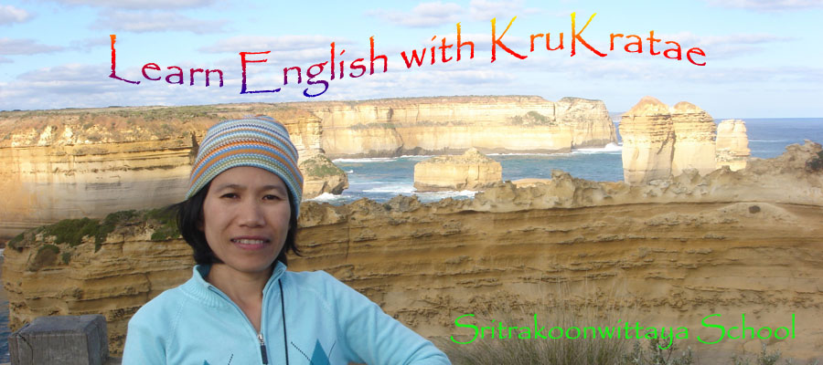 Learn English with KruKratae