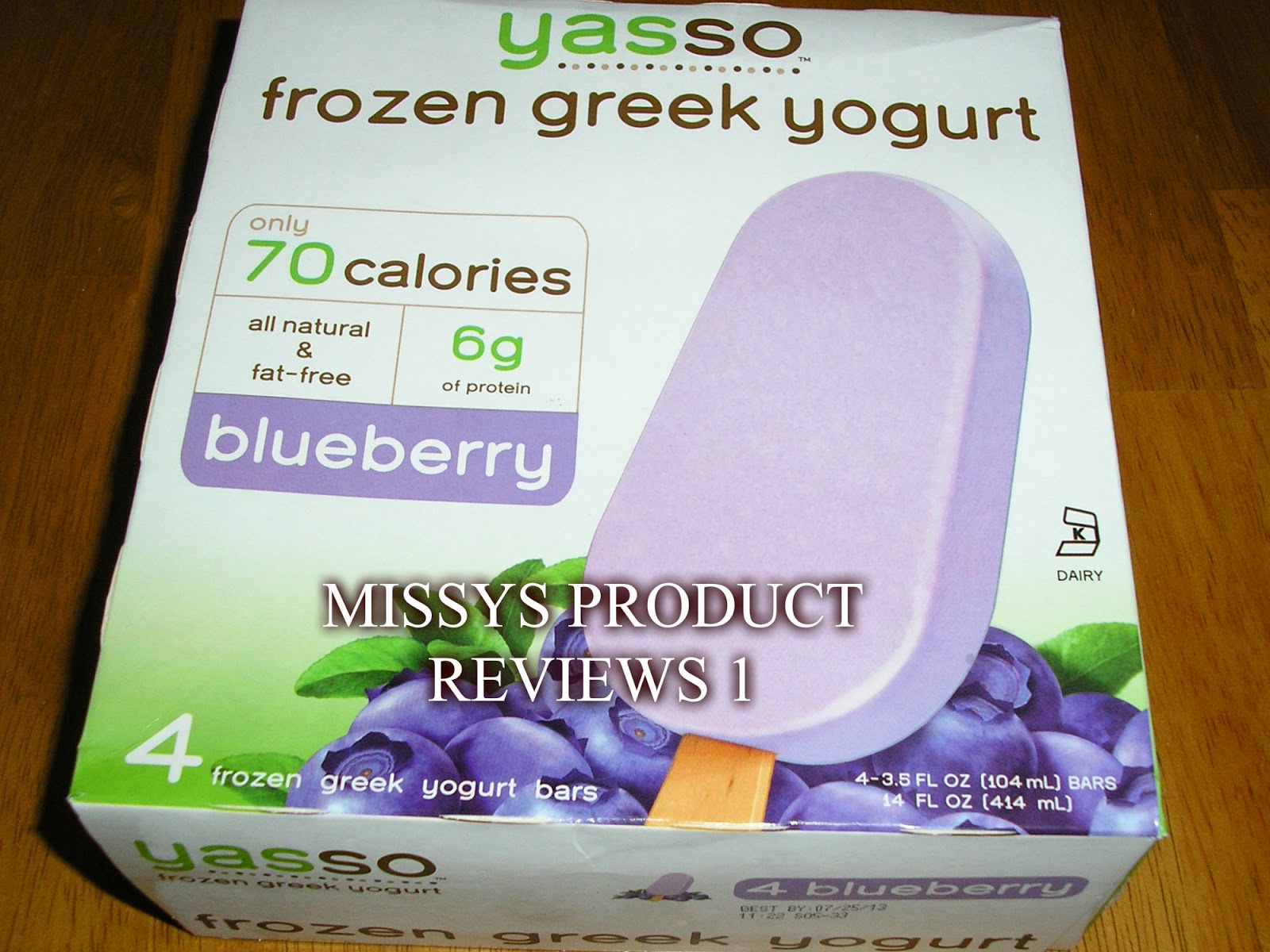 Missys Product Reviews Yasso Greek Yogurt Bars