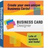 Business card maker-Software to design business cards using attractive templates.