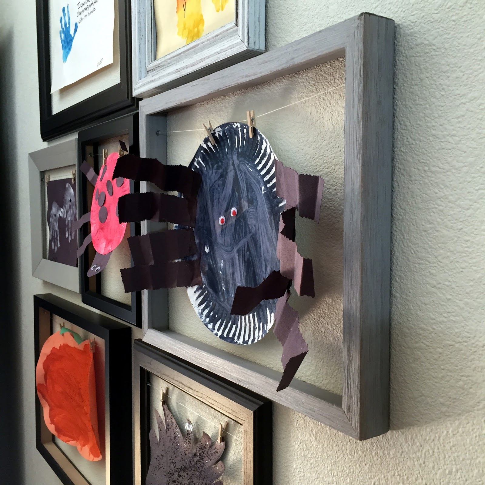 Chasin' Mason [DIY] Children's Art Gallery Wall