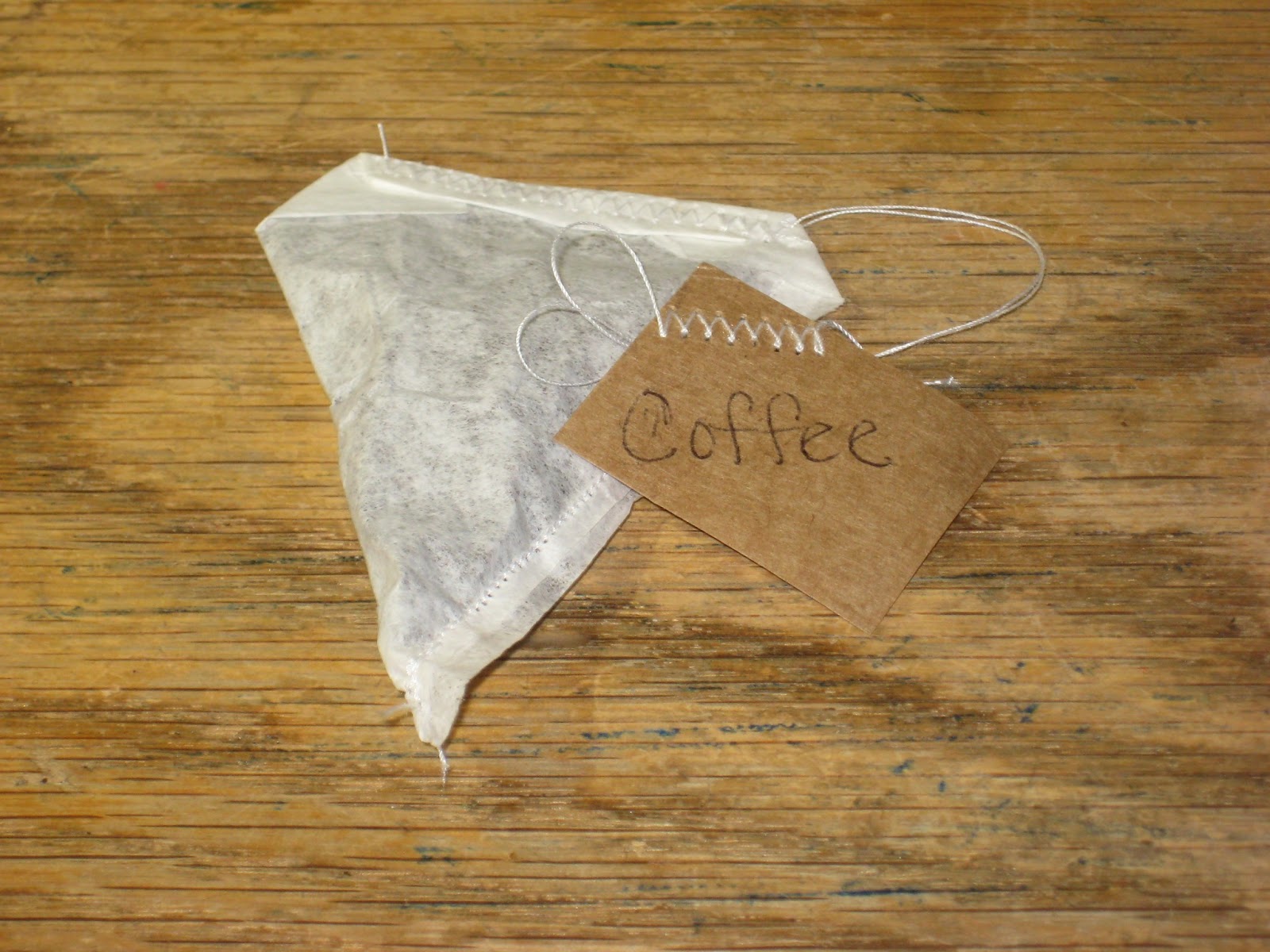 Pondering Cat Individual Serving Tea Bags and Coffee Bags Tutorial