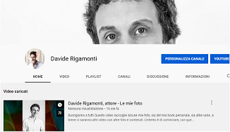 IL MIO CANALE YOUTUBE