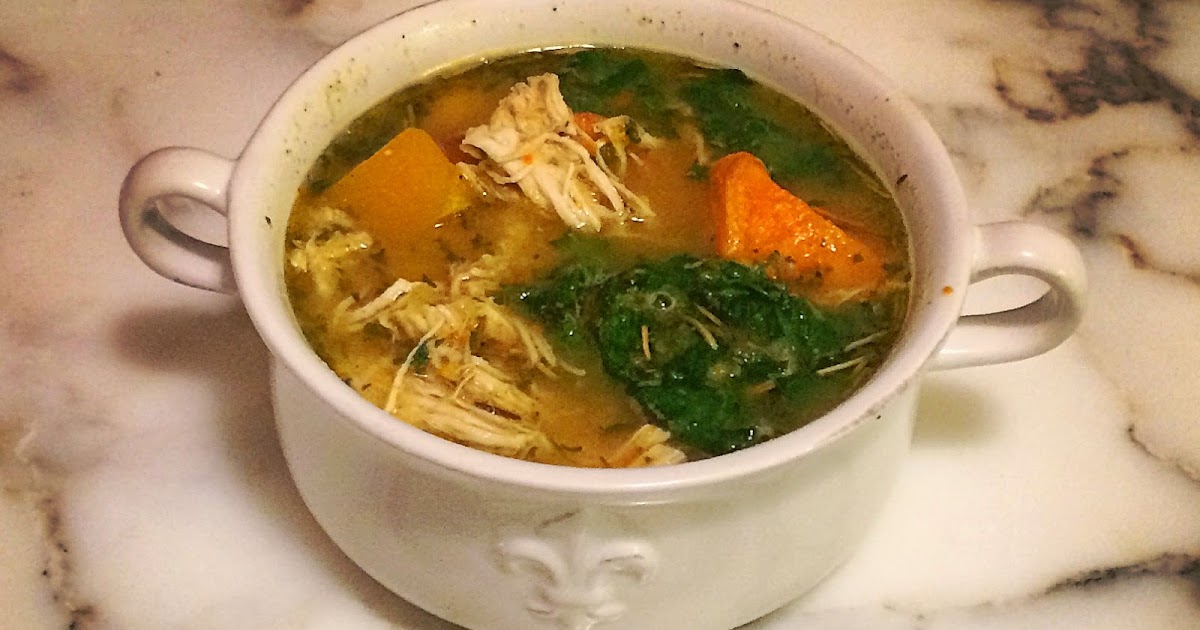 The Curious Cookhouse Roasted Chicken and Vegetable Soup