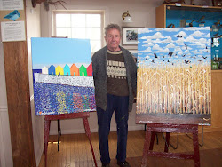 Two paintings donated to the Coopers Marsh Spring Fling ,Sunday ,May 26