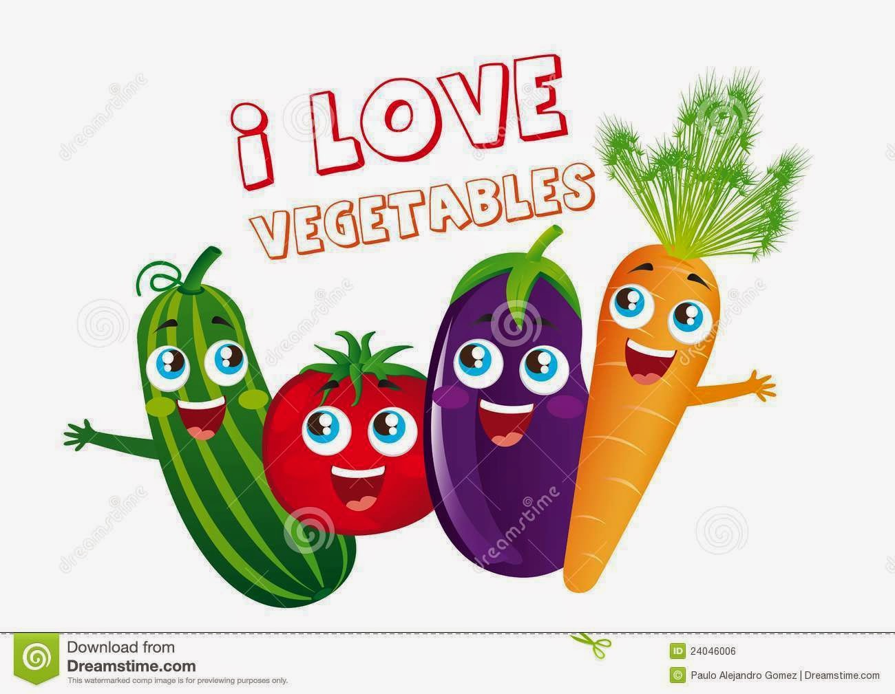 Love vegetables