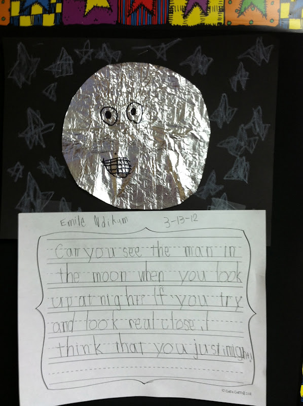 Ms. Solano's Kindergarten Class: To the Moon and Beyond....