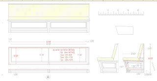 woodworking bench drawing