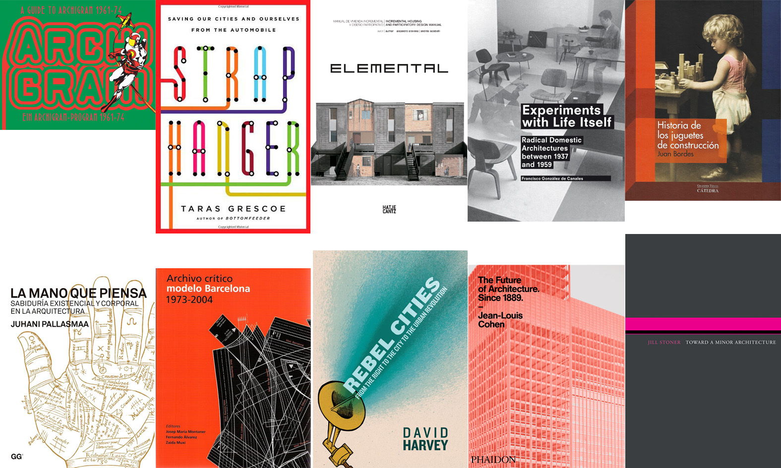 arquilecturas ARCHITECTURE BOOKS of 2012