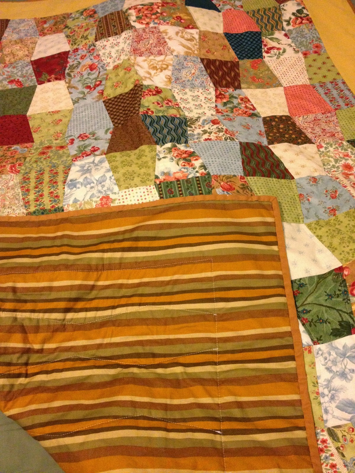 Pitcher Family Adventures Thimble Quilt