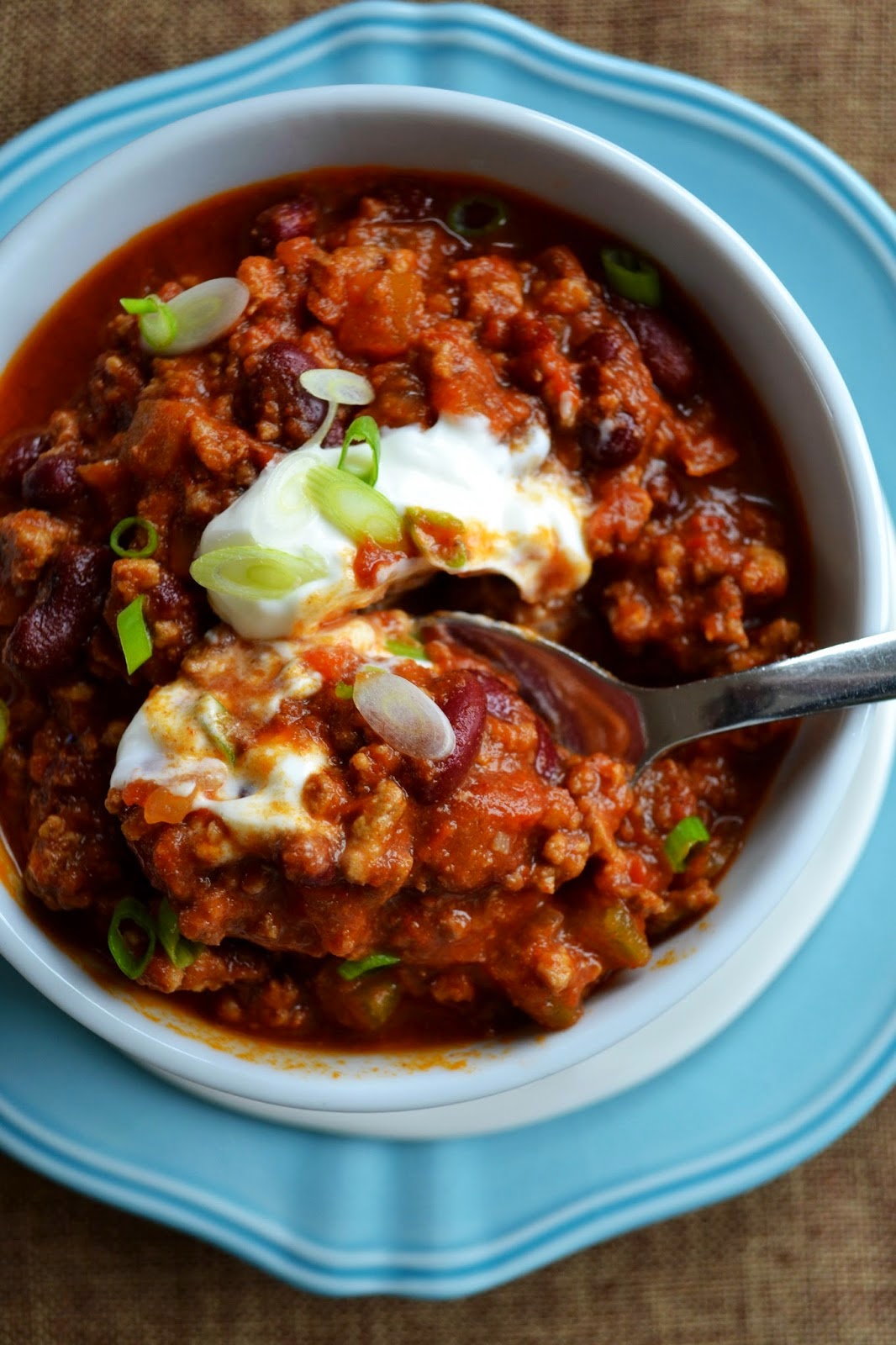 Slow Cooker Classic Healthy Chili Recipe