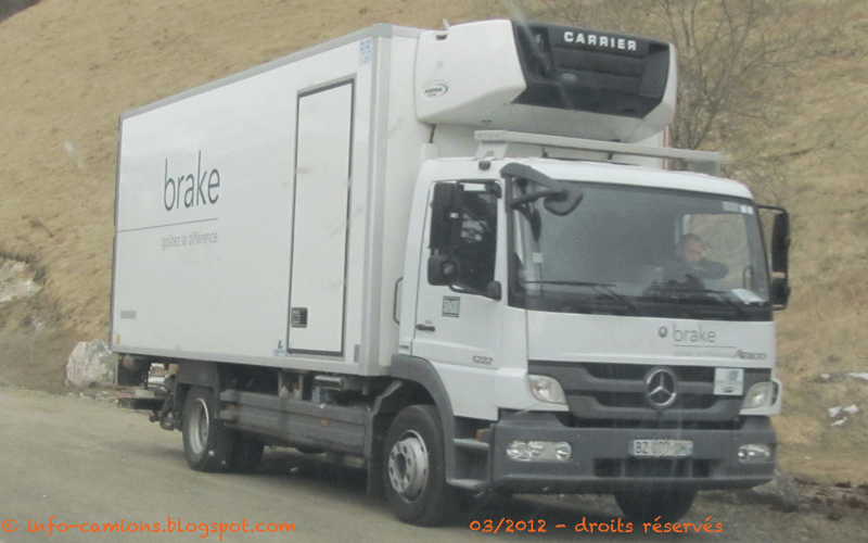 INFOCAMIONS mercedes atego Brake France