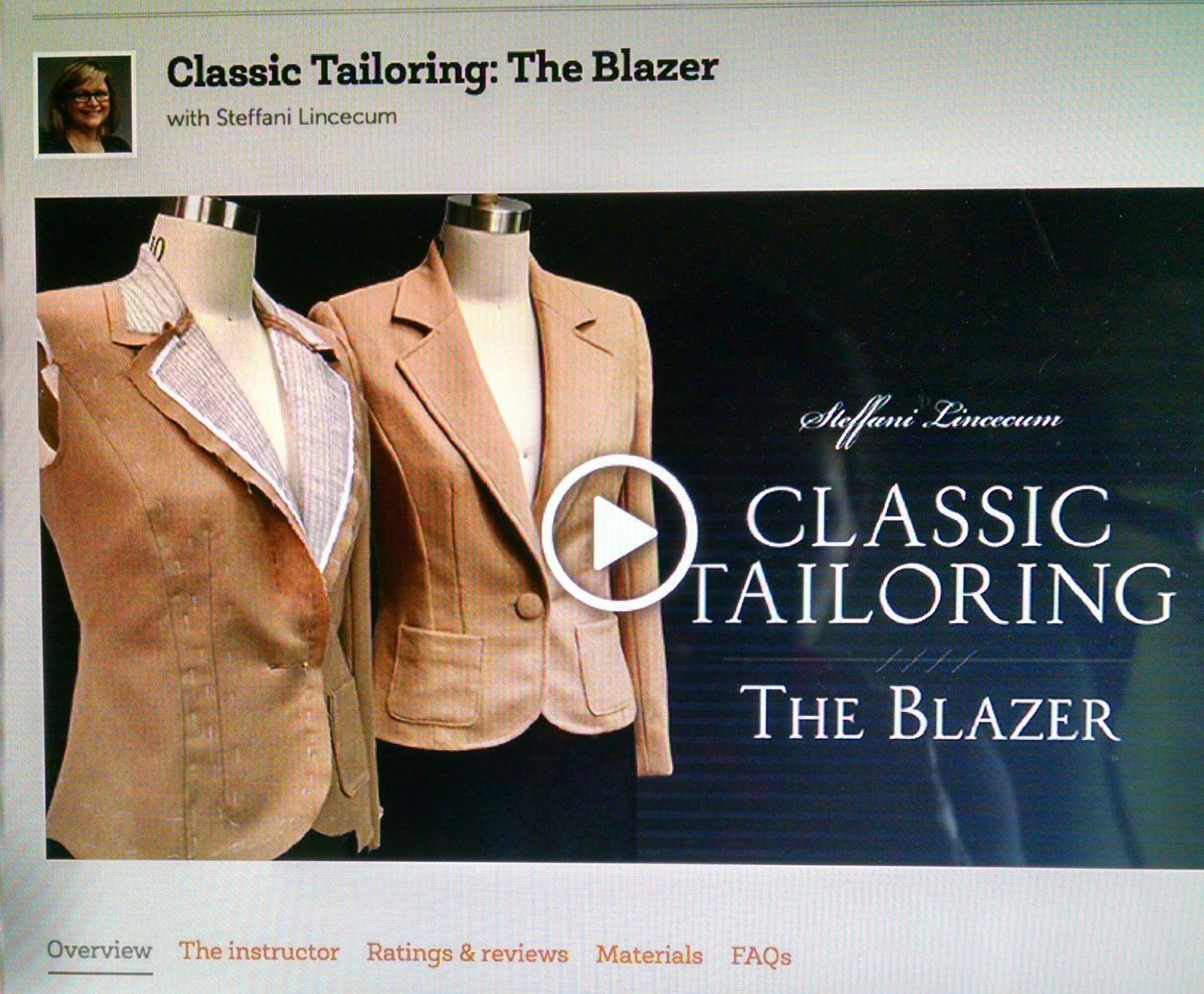 today's agenda Blazer SewAlong Resources