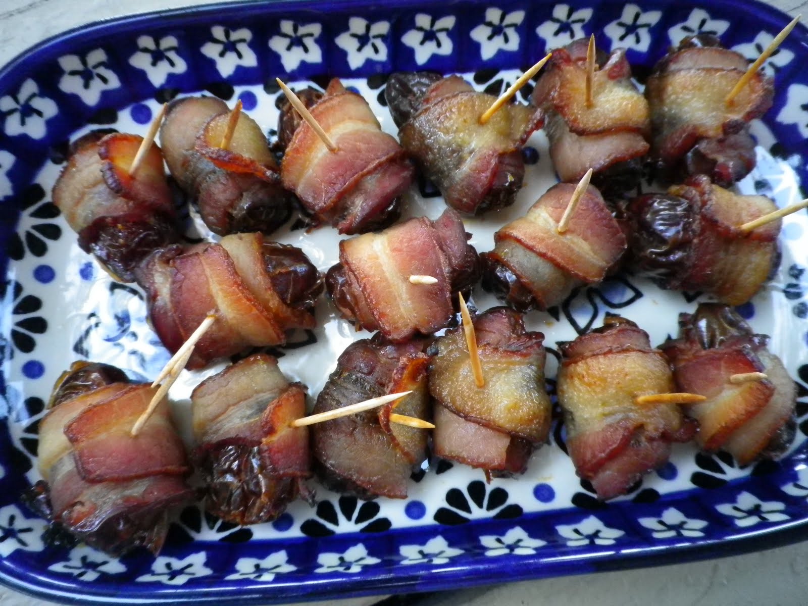 Our Little Paleo Family Bacon Wrapped Dates