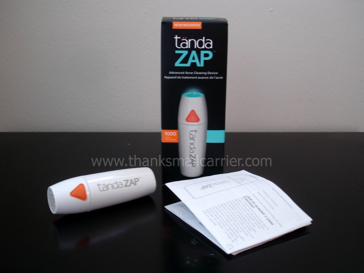 Thanks, Mail Carrier Beat Blemishes with the tända ZAP {Review}
