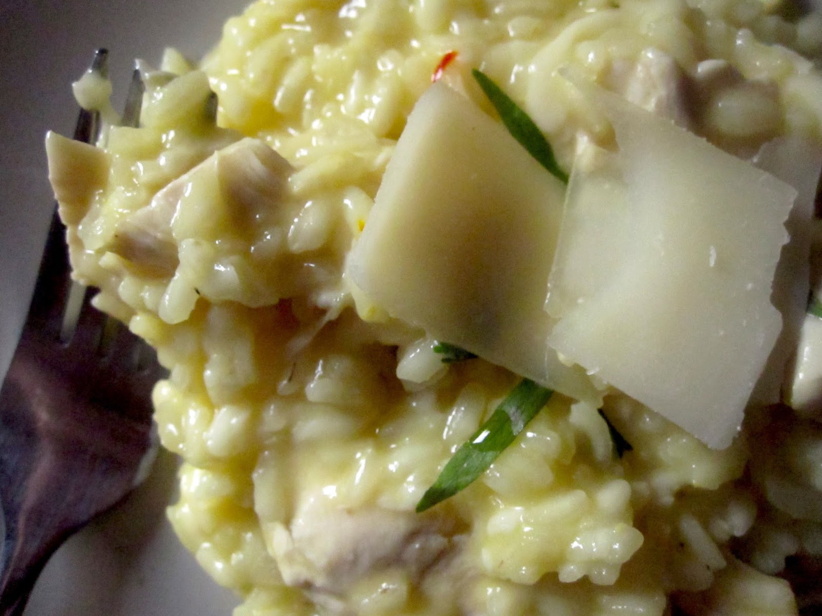 Makers and Bakers Poached Chicken Risotto with Tarragon and White