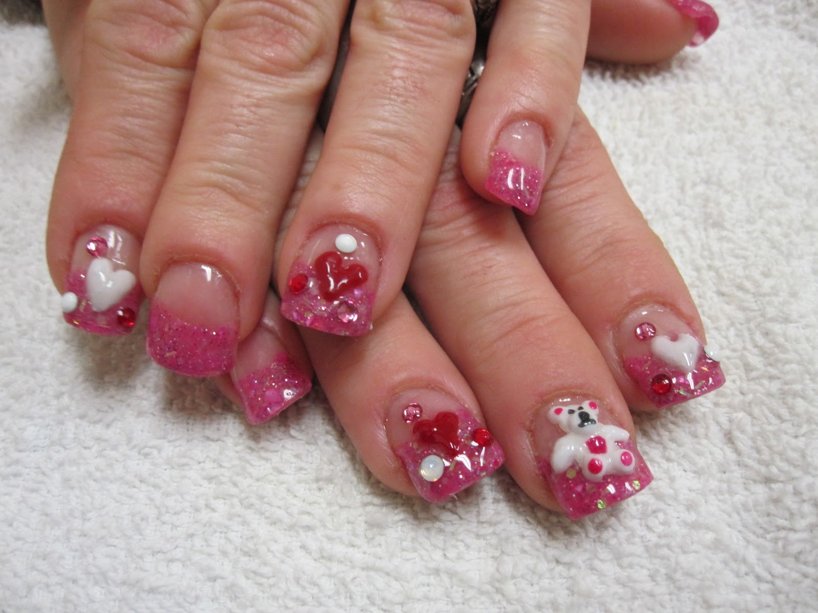 Nail Art Las Vegas Valentines Day Nail Photos