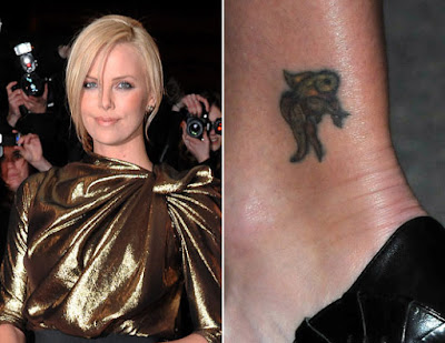 Charlize Theron Tattoos