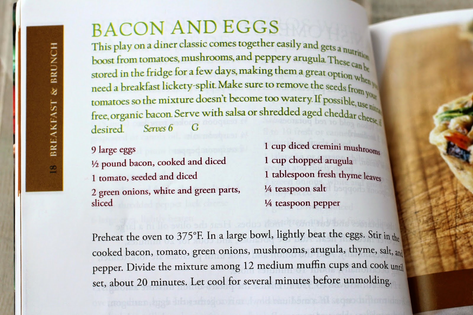 Kitchen Simmer: Bacon and Eggs in a Muffin Tin