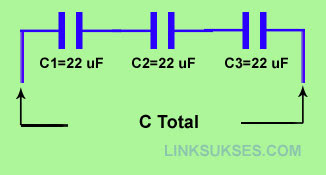 Kapasitor Seri