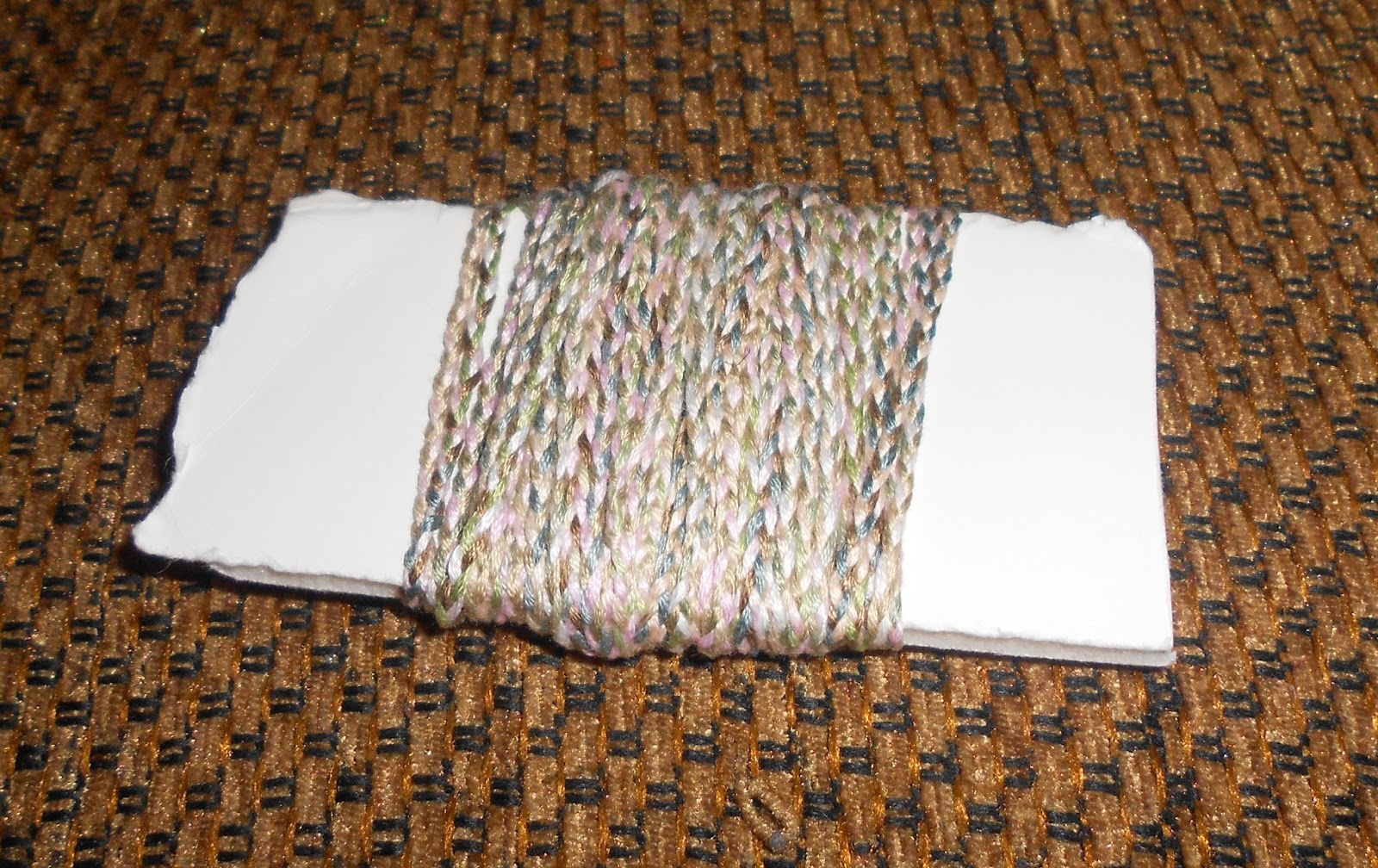 Natalia's Fine Needlework TUTORIAL How To make a Dollhouse Braided Rug