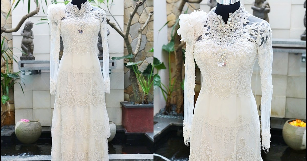 kebaya akad rok batik