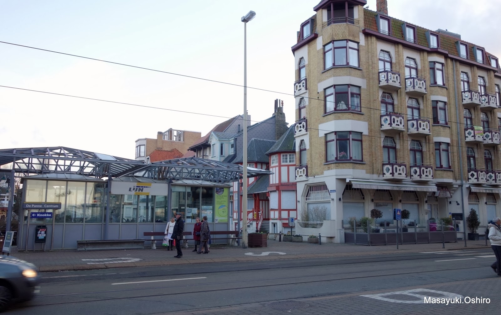 ベルギー移住生活 De Panne 海岸国境の町