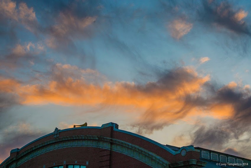 The Expo Exposition Building Portland Maine May 2014 Sunset Photo by Corey Templeton