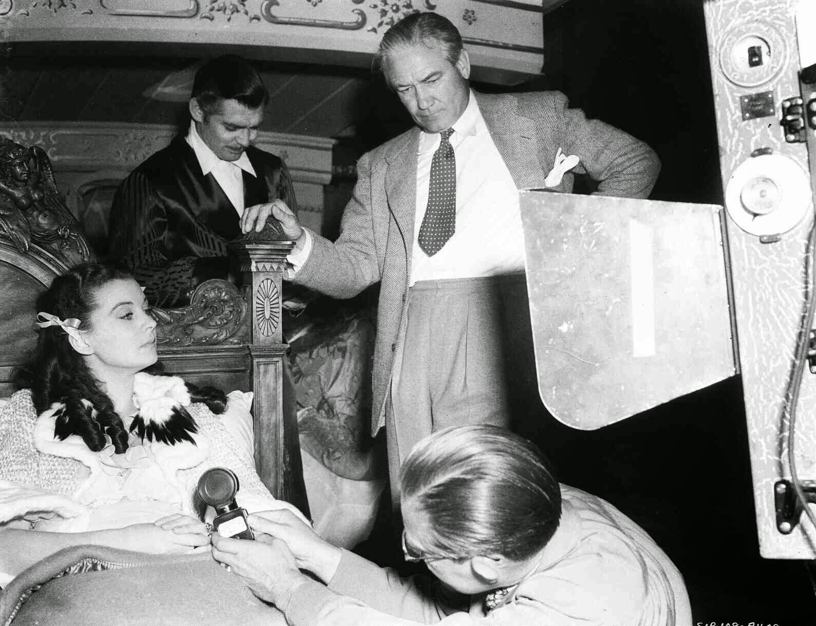 Fascinating Historical Picture of Victor Fleming with Vivien Leigh in 1949 