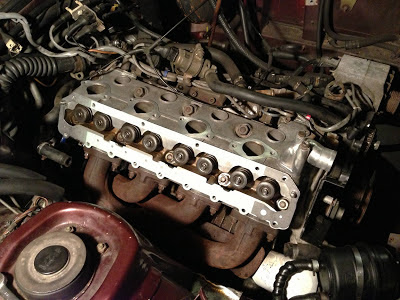 Porsche 944 Cylinder Head Installed