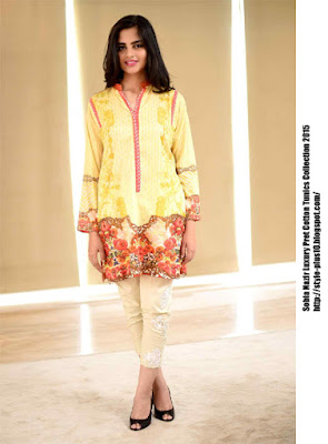 SND-14 Ready To Wear Cotton Tunic Designed By Sobia Nazir design-no-snd14-from-sobia-nazir-luxury-pret-cotton-tunic-collection-2015