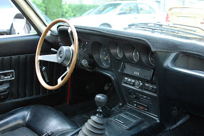 1970 Opel GT interior