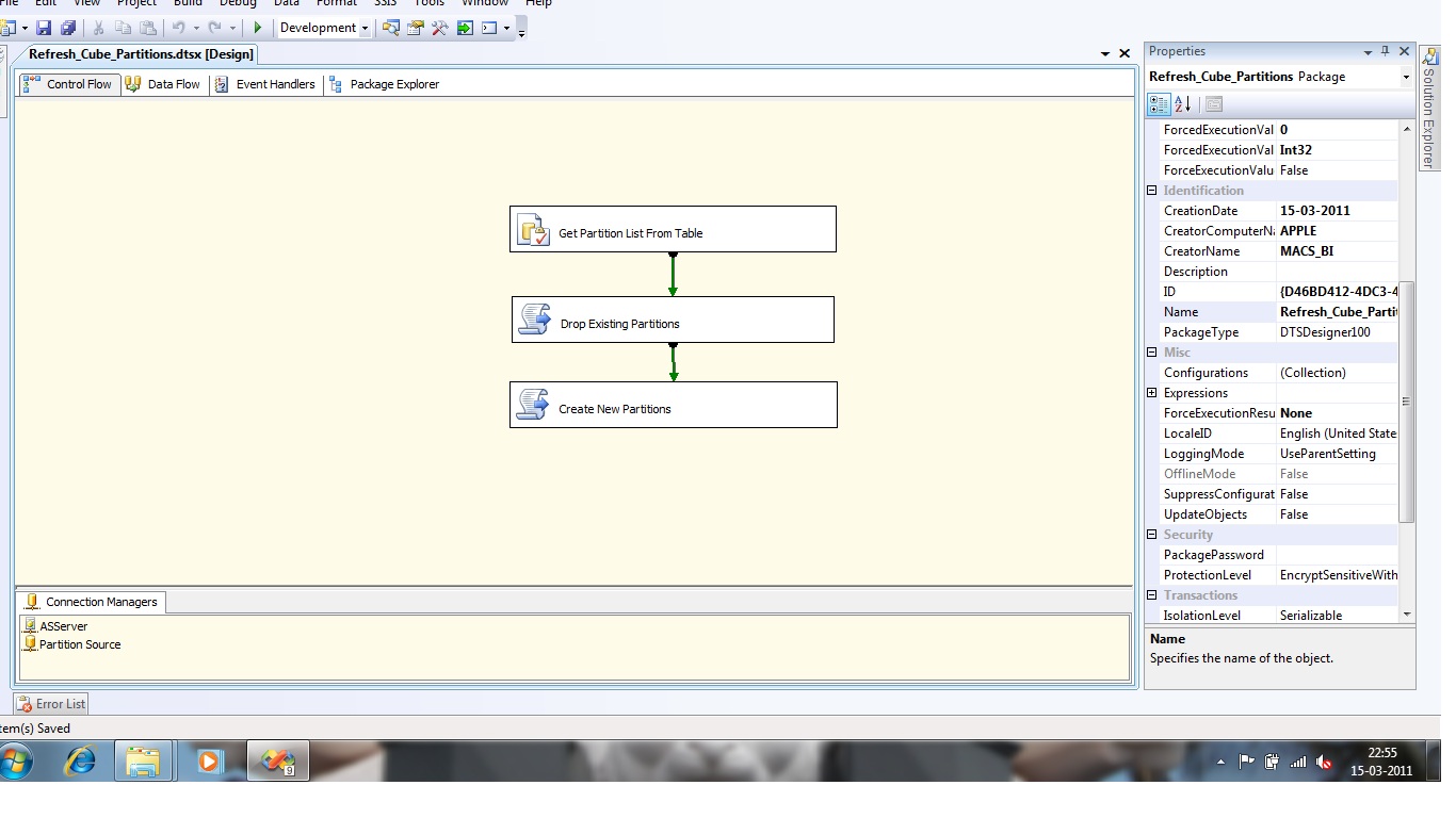 RAVINDRANATHREDDY MSBI BLOG SSASDynamic Cube Partition Refresh