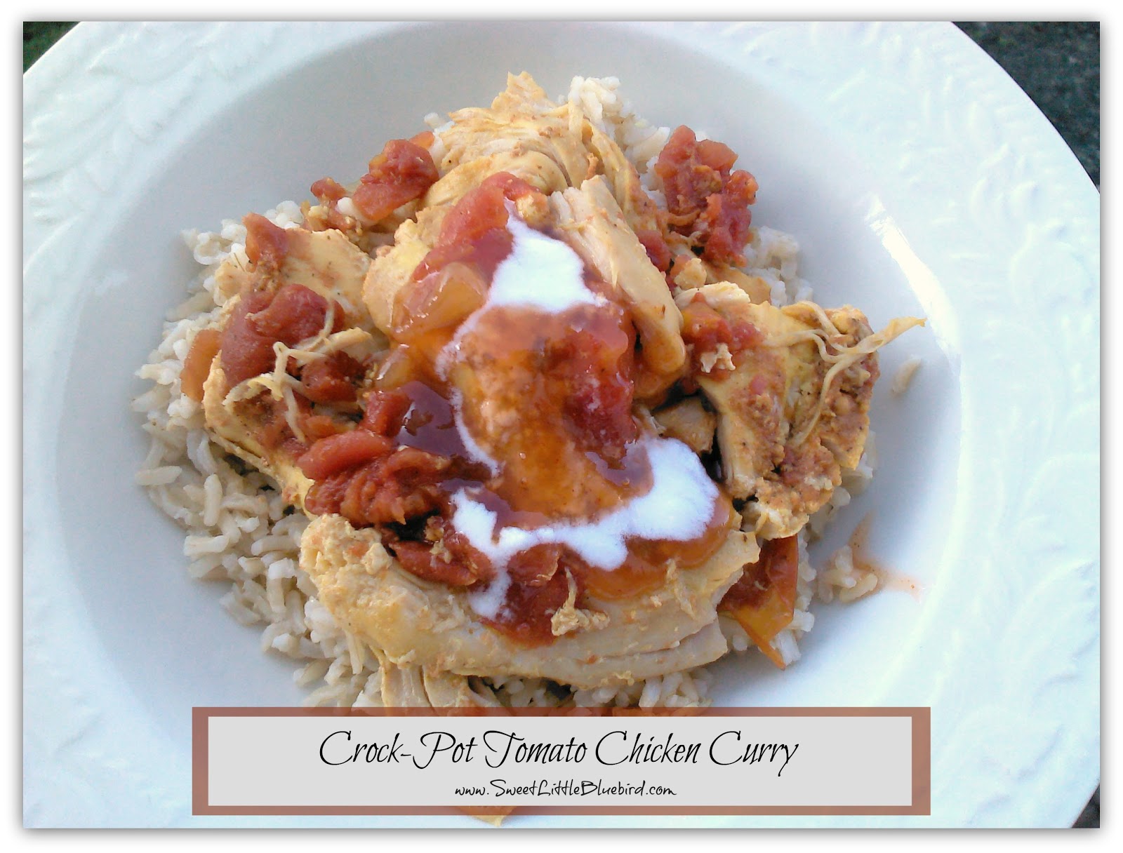 Tried & True Tuesday Easy CrockPot Tomato Chicken Curry Sweet