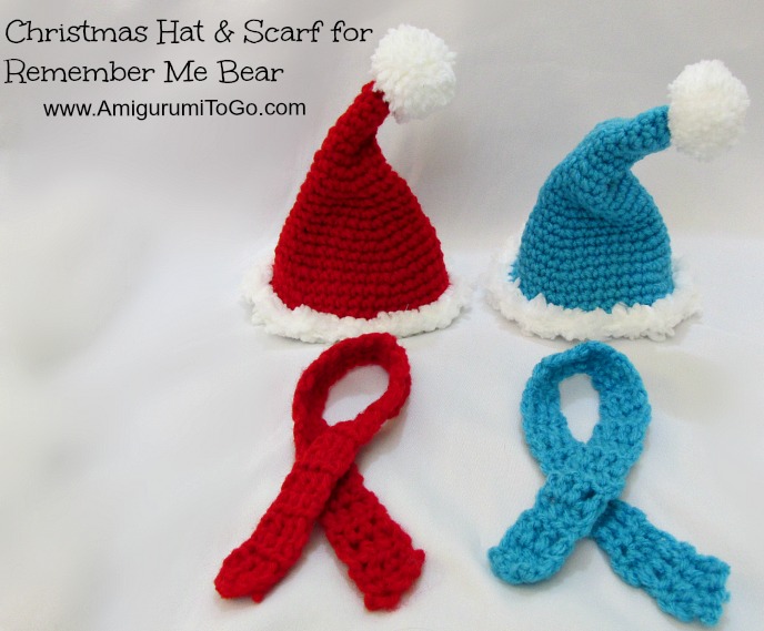 Christmas Bears Hat and Scarf Pattern ~ Amigurumi To Go