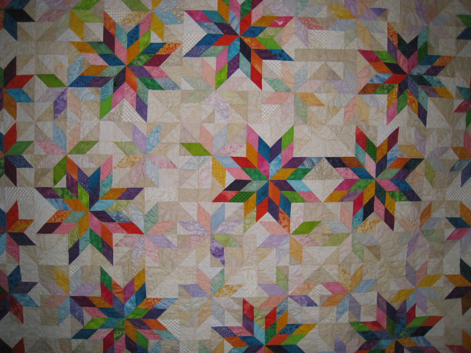 Rosthequilter, quilting is my sanity……. Meteor Shower Quilt