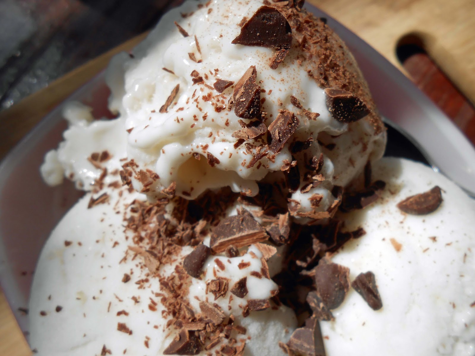 veggies on my plate Secret Ice Cream