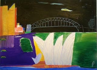 Ken Done Painting Sydney Opera house