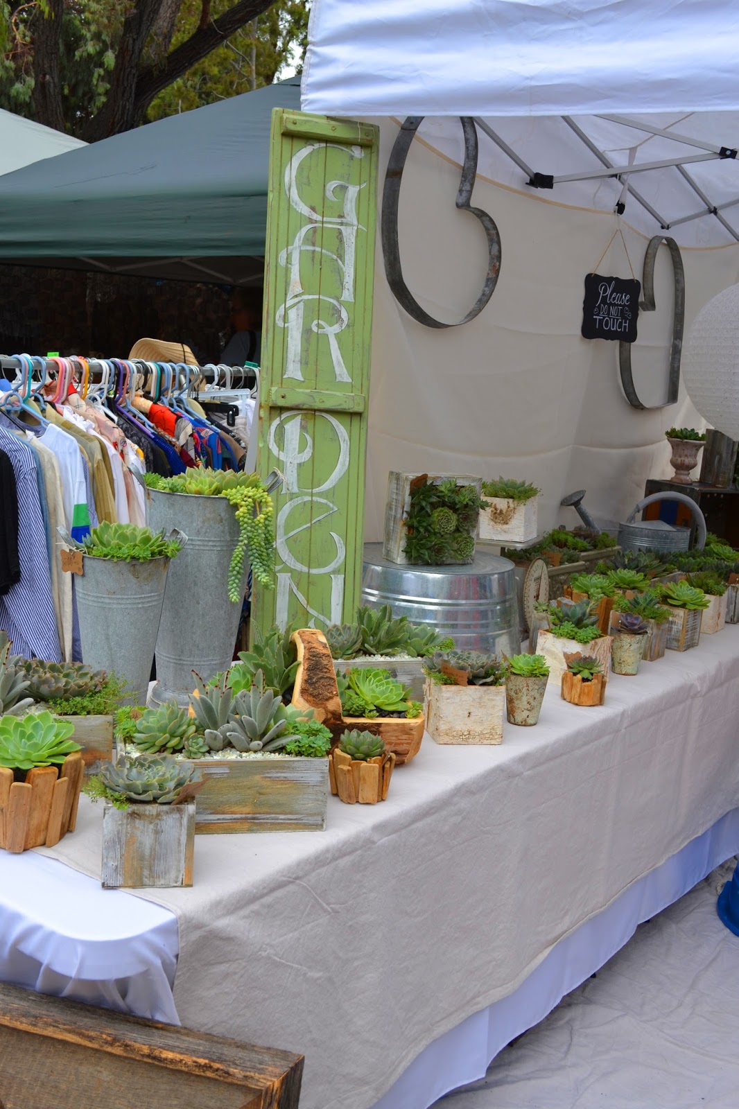 My Painted Garden Flea Market Garden Finds