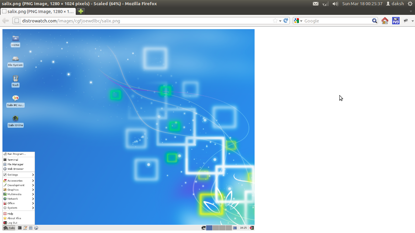 World Of Linux Salix OS 13.37 Live KDE has been released