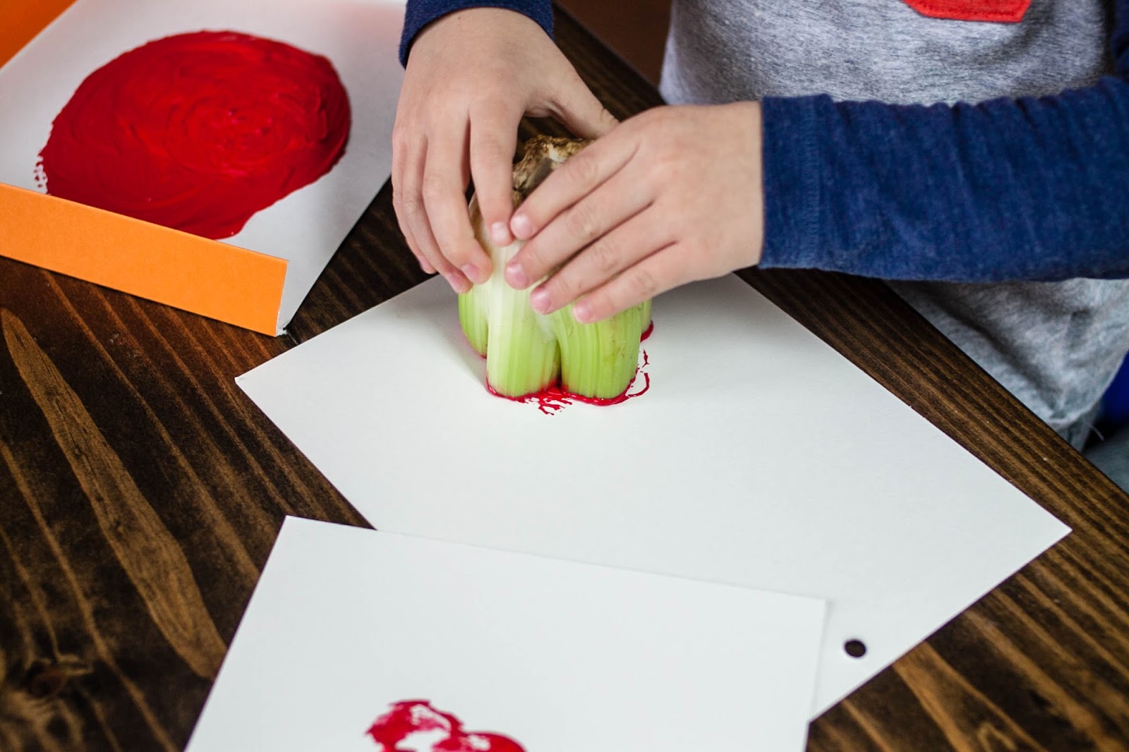 I Love You More Than Carrots Easy Valentine's Day Kid's Craft Celery
